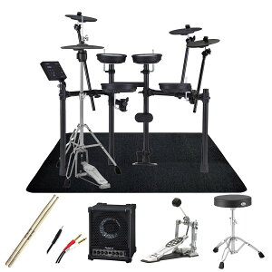 Roland / TD-07DMK VH-10�A�b�v�O���[�h�E���j�^�[�A���v PEARL�V���O���y�_���Z�b�g w/ SELVA�d�q�h�����p�}�b�g�yPNG�z