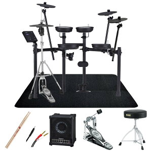 Roland / TD-07DMK VH-10�A�b�v�O���[�h�E���j�^�[�A���v TAMA�V���O���y�_���Z�b�g w/ SELVA�d�q�h�����p�}�b�g�yPNG�z