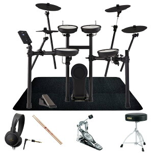 Roland / TD-07KV 3�V���o�� TAMA�X�^�[�^�[�Z�b�g w/ SELVA�d�q�h�����p�}�b�g�yPNG�z