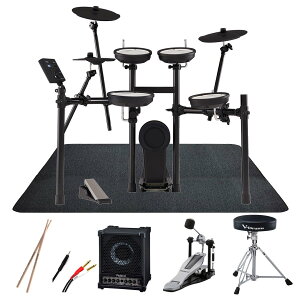 Roland / TD-07KV �����Ɏg���郂�j�^�[�A���v �����n�[�h�E�F�A�Z�b�g w/ SELVA�d�q�h�����p�}�b�g�yPNG�z