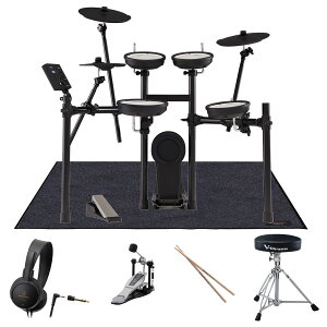 Roland / TD-07KV ATH-EP100�w�b�h�z���Ə����I�v�V�����Z�b�g w/ V�h�����}�b�g�yPNG�z