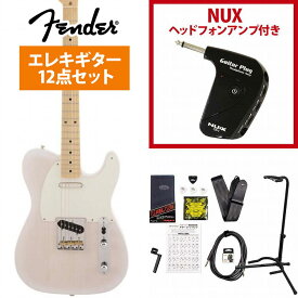 Fender / Made in Japan Traditional 50s Telecaster Maple Fingerboard White Blonde フェンダー GP-1アンプ付属エレキギター初心者セット《+4582600680067》【YRK】