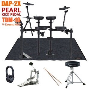 Roland / TD-07DMK PEARL�y�_���Ə����C�X�̑g�ݗ��Ă��炷���g����t���Z�b�g w/ V�h�����}�b�gTDM10�yPNG�z