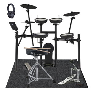 Roland / TD-07KV �g�ݗ��Ă��炷���g����t���Z�b�g PEARL�L�b�N�y�_���̗p w/ V�h�����}�b�g�yPNG�z