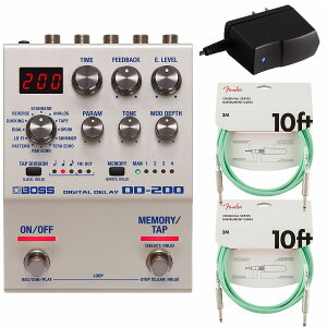 BOSS / DD-200 DIGITAL DELAY fBC [A_v^[PSA-100S2 + FenderP[u2{(Surf Green/3[g) wZbg] DD200 {X tF_[yYRKz