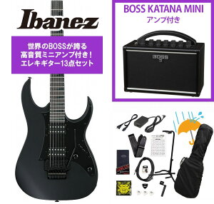 Ibanez / GRGR330EX-BKF(Black Flat) �y�C�V�o�V�y��Ɛ�̔����f���z�y�C�O����d�l���f���z BOSS KATANA MINI �A���v�t��13�_�Z�b�g�I�s�X�g���b�v�u���b�N�v���[���g�I�t