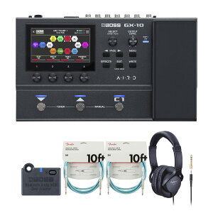 BOSS / GX-10 Guitar Effects Processor }`GtFN^[[BT-DUAL+Ӌ@ACewZbg]tF_[P[u()yYRKz