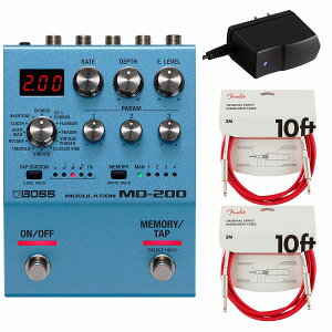 BOSS / MD-200 Modulation@W[V [A_v^[PSA-100S2 + FenderP[u2{(Fiesta Red/3[g) wZbg] MD200 {X tF_[yYRKz