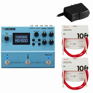 BOSS / MD-500 MODULATION@W[V [A_v^[PSA-100S2 + FenderP[u2{(Fiesta Red/3[g) wZbg] MD500 {X tF_[yYRKz