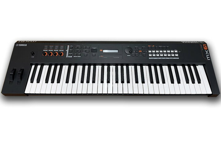 楽天市場】YAMAHA / MX61 BK ブラック シンセサイザー (専用ソフト 
