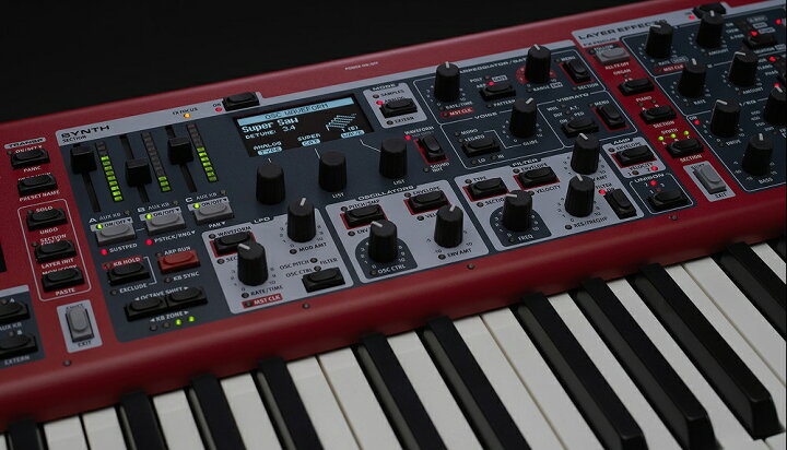 楽天市場】nord ノード / Nord Stage 4 73 [純正ケース＆3本ペダル 