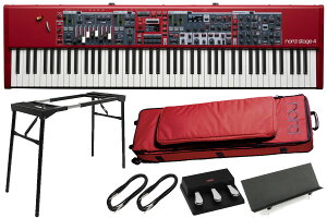 nord �m�[�h / Nord Stage 4 88 [�����P�[�X��3�{�y�_���A�X�^���h�Z�b�g�I] 88���t���E�F�C�e�b�h�g���v���Z���T�[���ՁyPNG�z