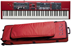 nord �m�[�h / Nord Stage 4 88 [�����P�[�X�Z�b�g�I] 88���t���E�F�C�e�b�h�g���v���Z���T�[���ՁyPNG�z