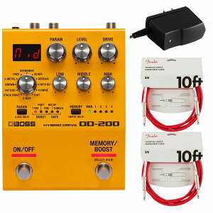 BOSS / OD-200 Hybrid Drive I[o[hCu [A_v^[PSA-100S2 + FenderP[u2{(Fiesta Red/3[g) wZbg] OD200 {X tF_[yYRKz