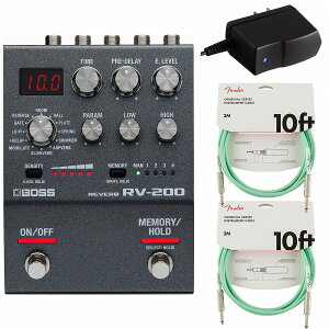 BOSS / RV-200 REVERB {X o[u [A_v^[PSA-100S2 + FenderP[u2{(Surf Green/3[g) wZbg] RV200 {X tF_[yYRKz
