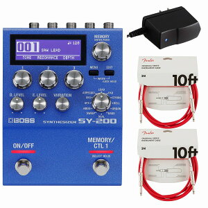 BOSS / SY-200 Synthesizer VZTCU[ [A_v^[PSA-100S2 + FenderP[u2{(Fiesta Red/3[g) wZbg] SY200 {X tF_[yYRKz