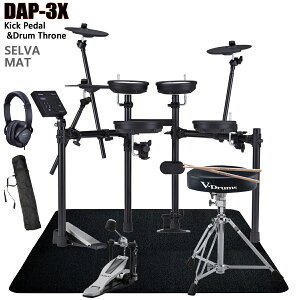 Roland / TD-07DMK ����DAP-3X�X�^�[�^�[�Z�b�g with SELVA�}�b�gVer2�yPNG�z