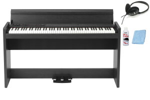 KORG �R���O / LP-380-RWBK U (���[�Y�E�b�h�E�u���b�N �ؖڒ��d�グ) USB�[�q���� �f�W�^���E�s�A�m�s�������Z�b�g�v���[���g�t�yPNG�z