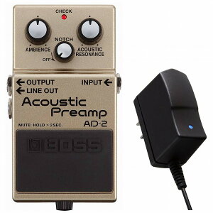 BOSS / AD-2 Acoustic Preamp�m����AC�A�_�v�^�[�����w���Z�b�g�n�A�R�[�X�e�B�b�N�v���A���v AD2�yYRK�z�yPTNB�z