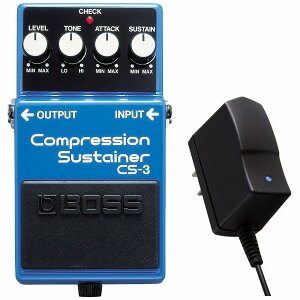 BOSS / CS-3 Compression Sustainer�m����AC�A�_�v�^�[�����w���Z�b�g�n�R���v���b�T�[ CS3�yYRK�z�yPTNB�z
