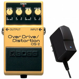 BOSS / OS-2 Over Drive / Distortion�m����AC�A�_�v�^�[�����w���Z�b�g�n�I�[�o�[�h���C�u/�f�B�X�g�[�V���� OS2�yYRK�z�yPTNB�z