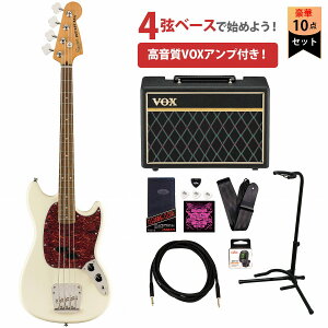Squier by Fender / Classic Vibe 60s Mustang Bass Laurel Fingerboard Olympic White XNC[yVizVOXAvtGLx[XS҃ZbgyYRKz