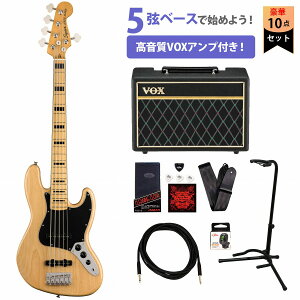 Squier / Classic Vibe 70s Jazz Bass V Maple Fingerboard Natural XNC[ VOXAvt5GLx[XS҃ZbgyYRKz