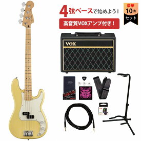 Fender / Player Series Precision Bass Buttercream MapleVOXアンプ付属エレキベース初心者セット【YRK】