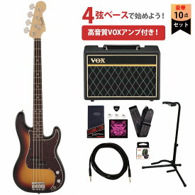Fender / Made in Japan Traditional 60s Precision Bass Rosewood Fingerboard 3-Color SunburstVOXアンプ付属エレキベース初心者セット【YRK】