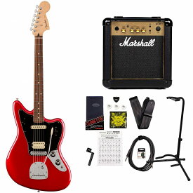 Fender / Player Jaguar Pau Ferro Fingerboard Candy Apple Red フェンダー MarshallMG10アンプ付属エレキギター初心者セット【YRK】《+4582600680067》