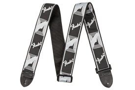 FENDER フェンダー / MONOGRAM STRAP BLACK/LIGHT GREY/DARK GREY ギターストラップ