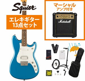 Squier by Fender / Classic Vibe Duo-Sonic HS Laurel Fingerboard Parchment Pickguard Lake Placid Blue Marshall MG10AvtGLM^[S҃ZbgRyYRKz