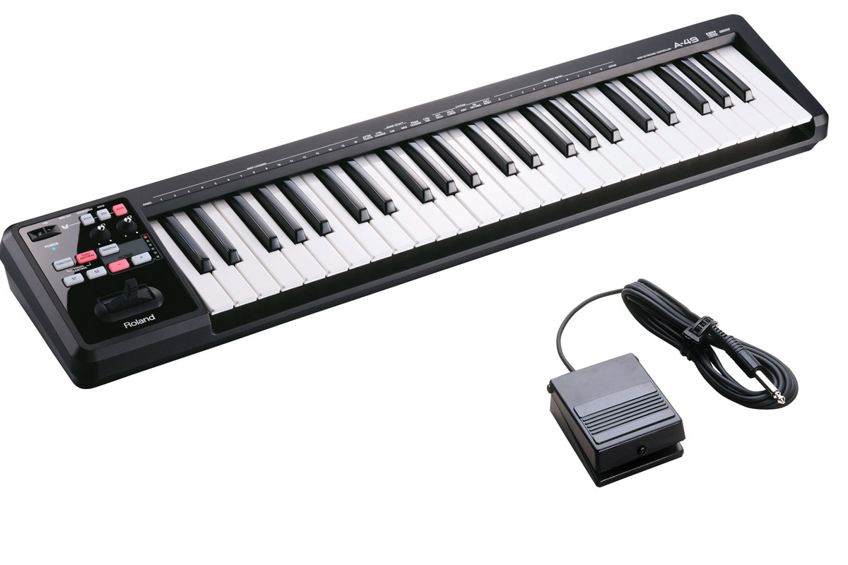 楽天市場 Roland ローランド A 49 Bk ブラック Dp 2ペダルセット 49鍵盤midiキーボード Yrk イシバシ楽器 ｗｅｂ ｓｈｏｐ