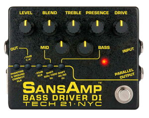 TECH21 / SansAmp BASS DRIVER DI V2 �T���Y�A���v �x�[�X�p �I�[�o�[�h���C�u �x�[�X�v���A���v �yPNG�z