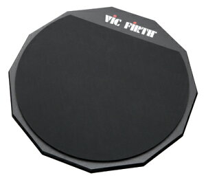 VIC FIRTH VIC-PAD12D ���B�b�N�t�@�[�X �g���[�j���O�p�b�h 12�C���`�i���ʃ^�C�v�j