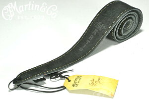 Martin }[` / 18A0016 Guitar Strap Suede Black Xgbv