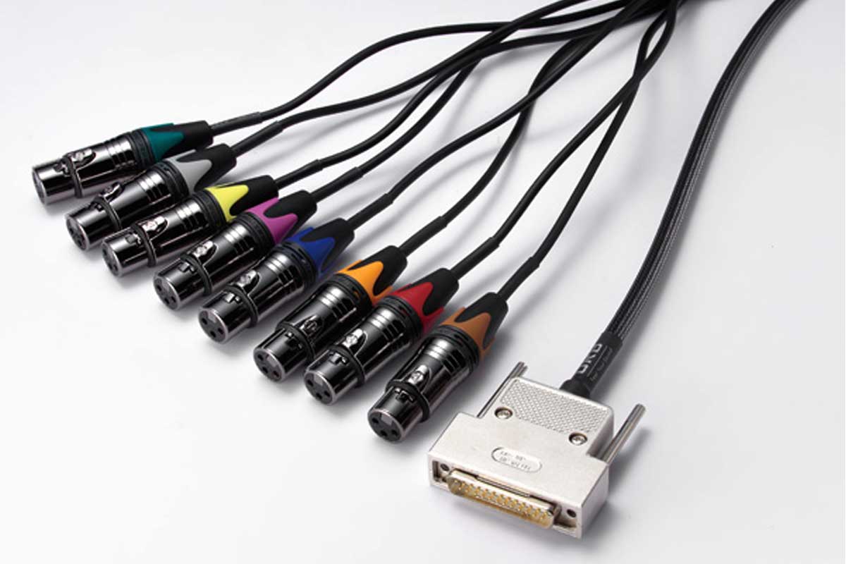 ORB オーブ   Multi Cable Pro Dsub(25pin)-XLR(F) 8ch 8m マルチケーブル