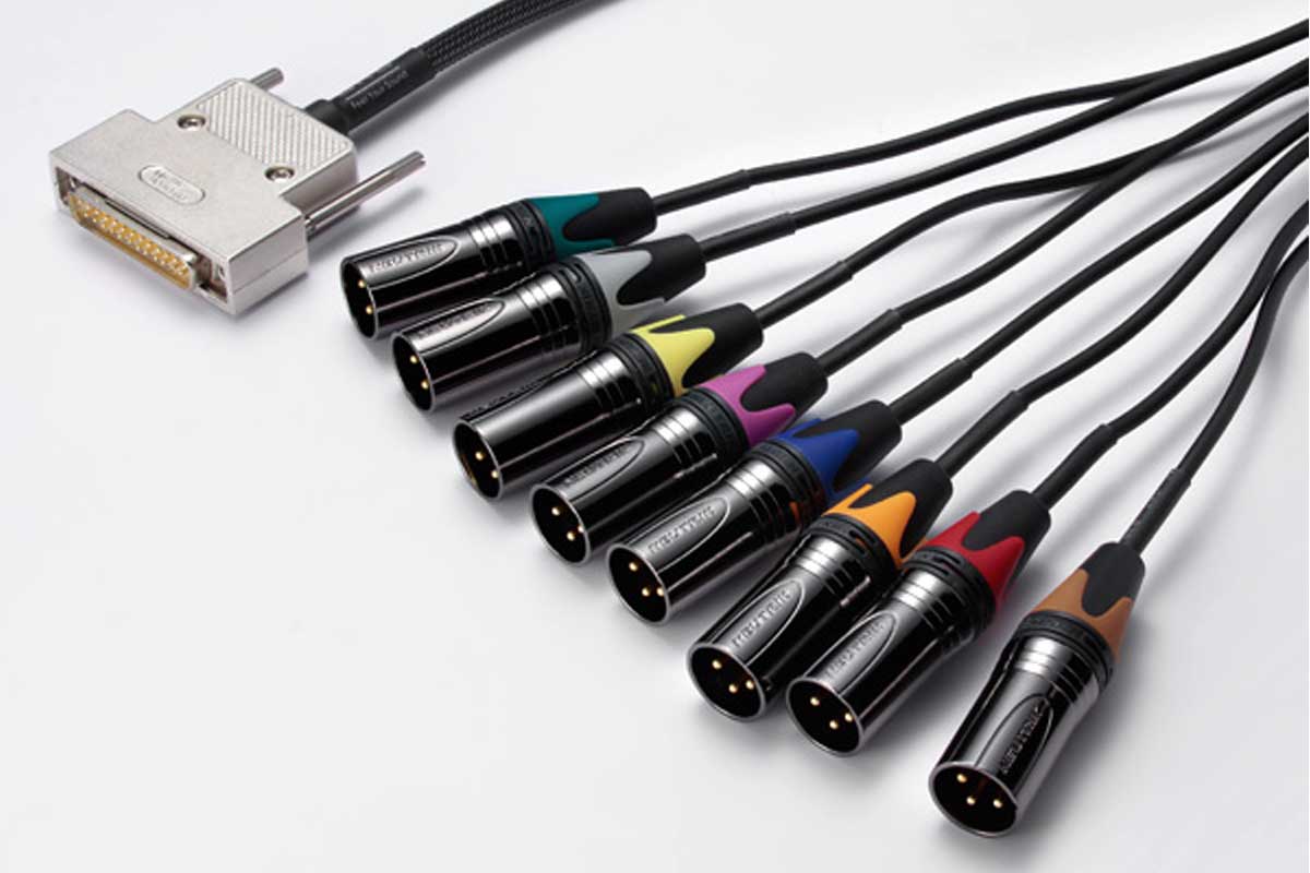 ORB オーブ   Multi Cable Pro Dsub(25pin)-XLR(M) 8ch 8m マルチケーブル