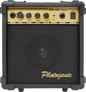 PhotoGenic / PG-10 �M�^�[���x�[�X���p�A���v 10W �y����p�ɍœK�Ȋy��p�A���v�z�yPNG�z