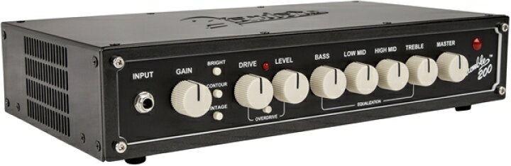 楽天市場】Fender / RUMBLE 200 HEAD 200wベースアンプヘッド ランブル 