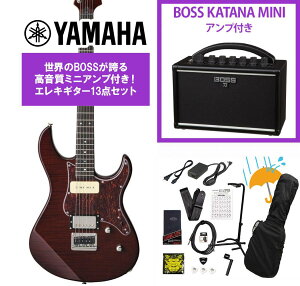 YAMAHA / PACIFICA611HFM RTB (���[�g�r�A�[) BOSS KATANA MINI �A���v�t��13�_�Z�b�g�I�yPNG�z