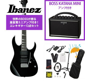 Ibanez / Gio Series GRG170DX Black Night (BKN) BOSS KATANA MINI �A���v�t��13�_�Z�b�g�I