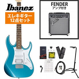 Ibanez / Gio GRX40-MLB (Metallic Light Blue) アイバニーズ 入門用 FenderFrontman10Gアンプ付属エレキギター初心者セット【YRK】