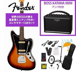 Fender / Player II Jaguar Rosewood FB 3 Color Sunburst BOSS KATANA MINI �A���v�t��13�_�Z�b�g�I�yYRK�z