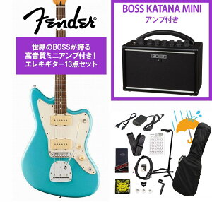 Fender / Player II Jazzmaster Rosewood FB Aquatone Blue BOSS KATANA MINI �A���v�t��13�_�Z�b�g�I�yYRK�z