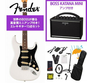 Fender / Player II Stratocaster Rosewood FB Polar White BOSS KATANA MINI �A���v�t��13�_�Z�b�g�I�yYRK�z