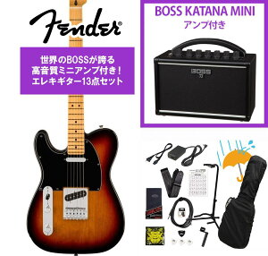 Fender / Player II Telecaster Maple FB 3-Color Sunburst BOSS KATANA MINI �A���v�t��13�_�Z�b�g�I�yYRK�z