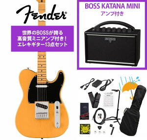 Fender / Player II Telecaster Maple FB Butterscotch Blonde Chambered Ash BOSS KATANA MINI �A���v�t��13�_�Z�b�g�I�s�����}���`�c�[���v���[���g!�t�yYRK�z