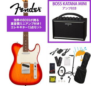 Fender / Player II Telecaster Rosewood FB Aged Cherry Burst Chambered Ash BOSS KATANA MINI �A���v�t��13�_�Z�b�g�I�yYRK�z