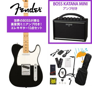 Fender / Player II Telecaster Maple FB Black BOSS KATANA MINI �A���v�t��13�_�Z�b�g�I�yYRK�z